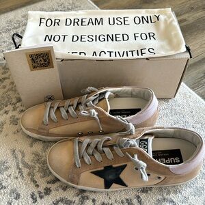 Golden Goose Super-Star Sneakers Size 38